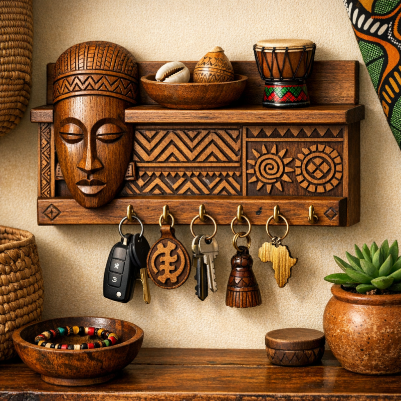 TEST: Handcrafted Artisan Key Holder