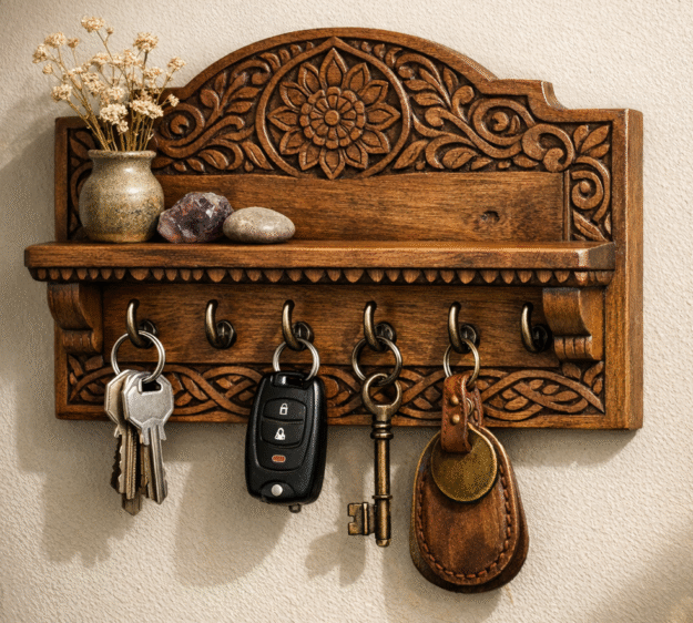 TEST: Handcrafted Artisan Key Holder