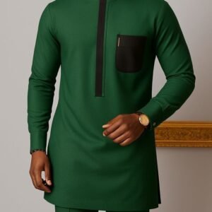 2 pieces, African men's clothing, All ocassion clothing, African wedding suit, men's wear, African prints, african clothing, matching dress.