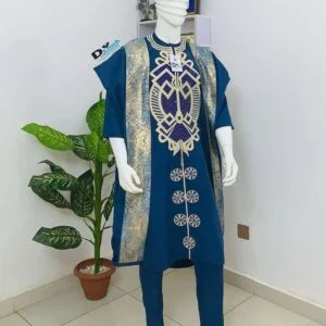 2 pieces, African men's clothing, All ocassion clothing, African wedding suit, men's wear, African prints, african clothing, matching dress.
